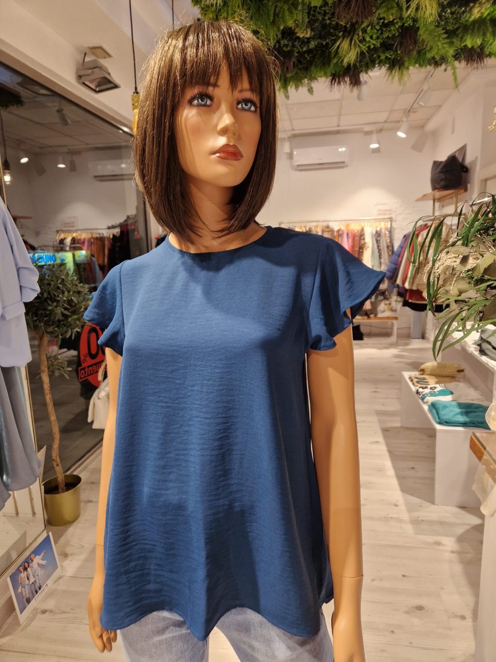 Blusa plisada kiara