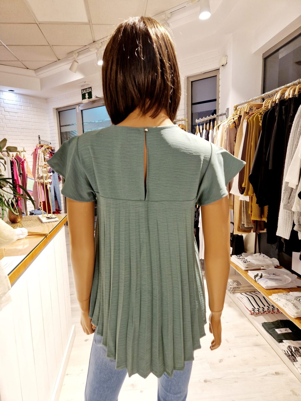 Blusa plisada kiara - Imagen 2